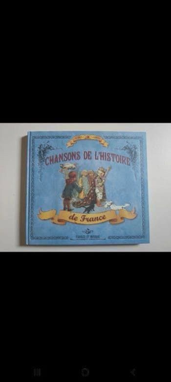 Chansons de l'histoire de France