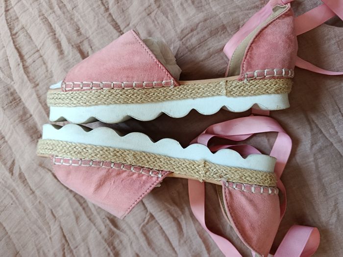 Chaussures femme été en 38 Fashion rose - photo numéro 4