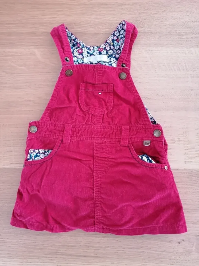 Robe effet velours