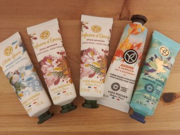 Lot de crème pour les mains 