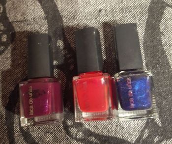 Lot 3 vernis à ongles. Laca de unas.  N° 83/ 66/ 68