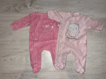 Pyjama chaud 1 mois