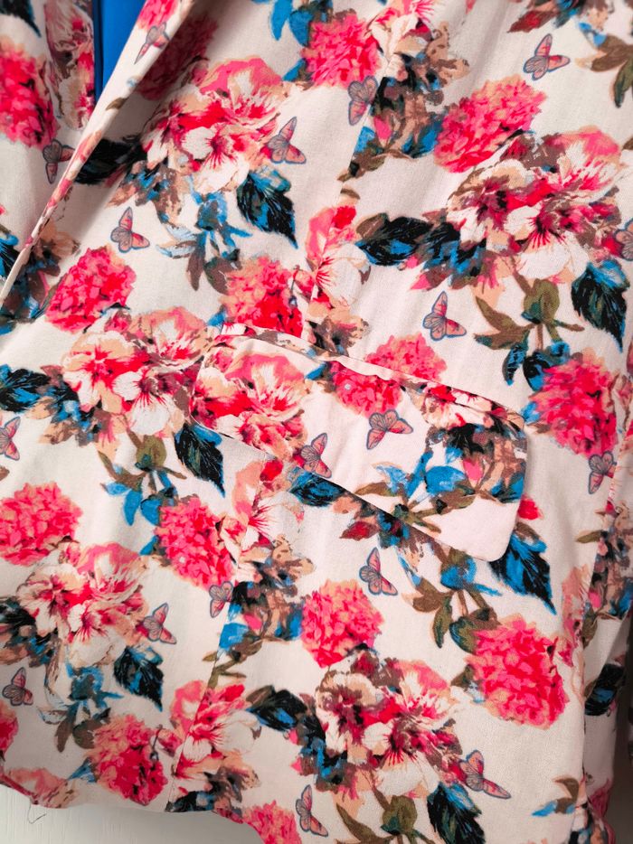 Blazer fleuri 40 - photo numéro 3