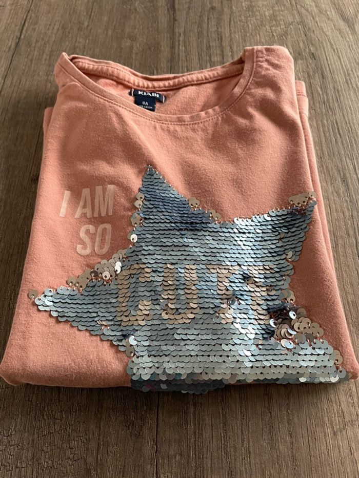 Tee-shirt manches longues Kiabi