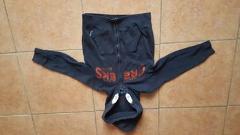 Gilet polaire à capuche garçon 6 ans marine Creeks