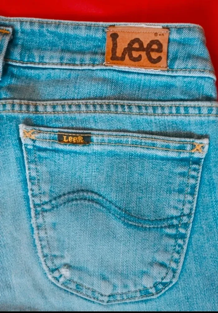 Jean usé vintage taille 36 lee cooper - photo numéro 8