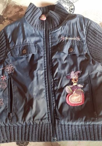 Veste mi saison fille Disney Minnie 8 ans
