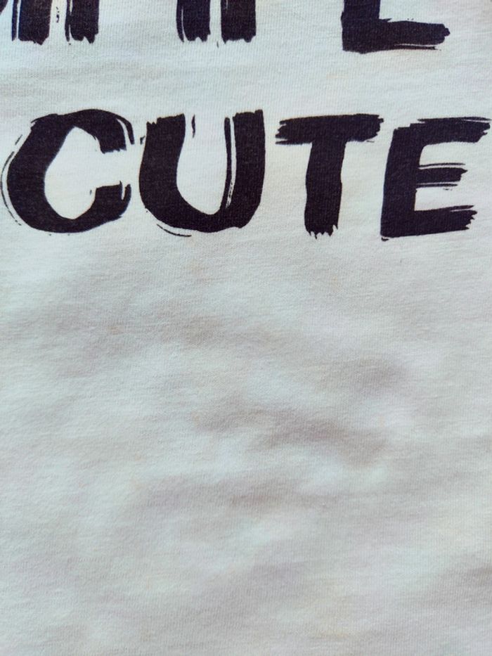 Ensemble fille 24 mois avec jupe velours et tee-shirt manches longues - photo numéro 3