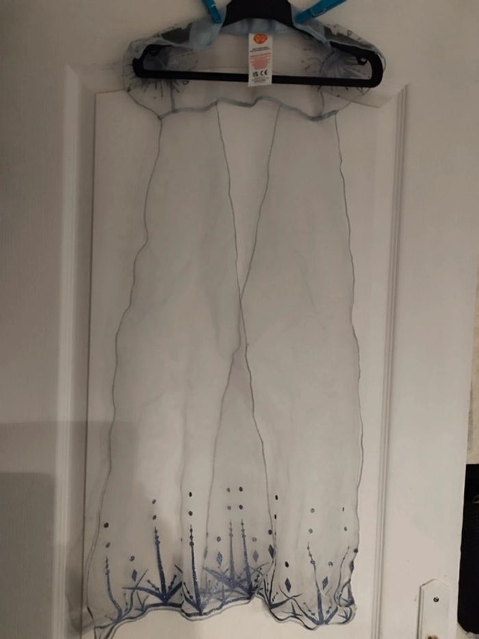 Voile / traîne pour robe reine des neiges - 5/6 ans