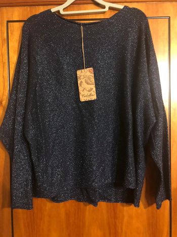 Pull marine taille unique neuf