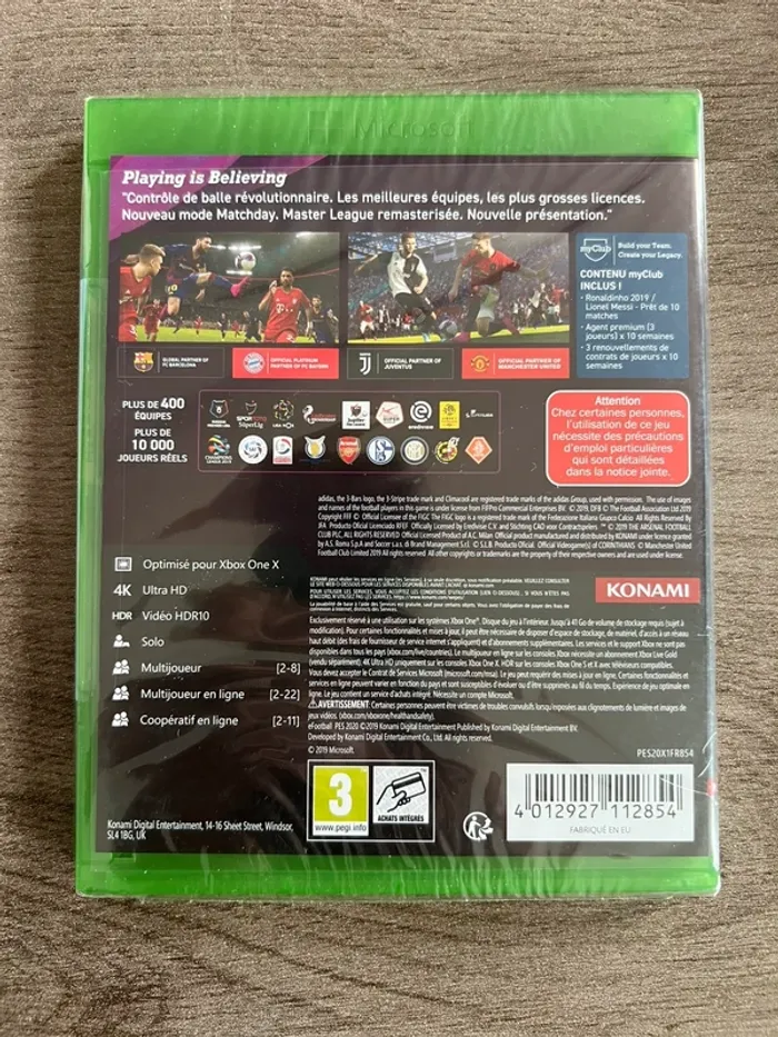 PES 2020 Pro Evolution Soccer Xbox One - photo numéro 2
