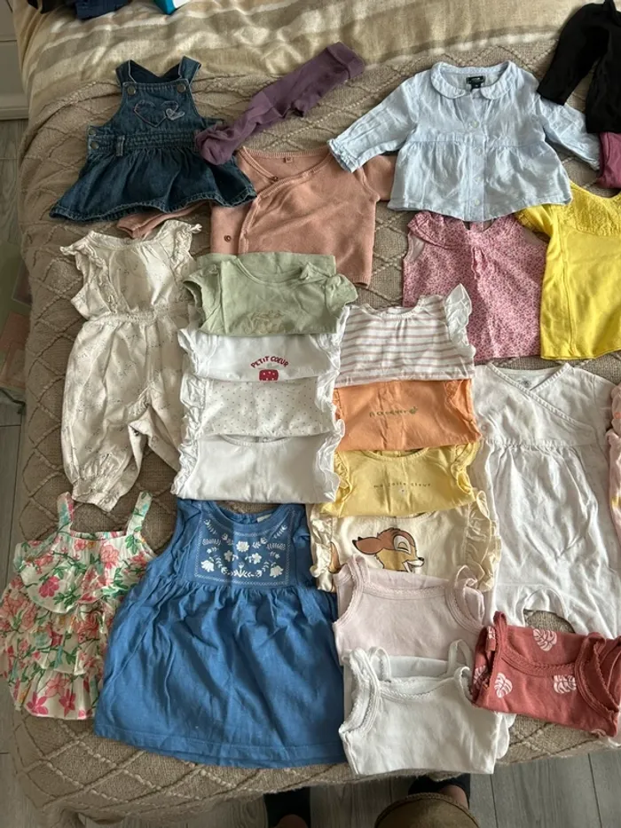 Gros lot de vêtements bébé fille 3 mois - photo numéro 8