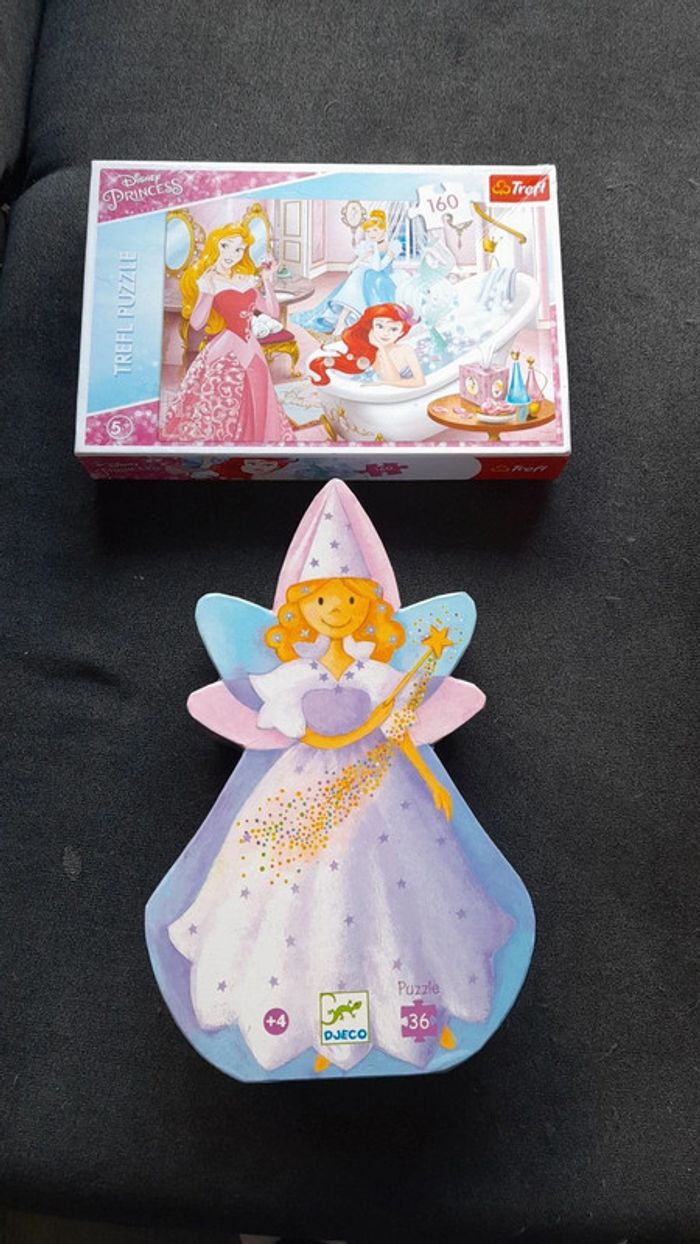 Puzzles disney et djeco