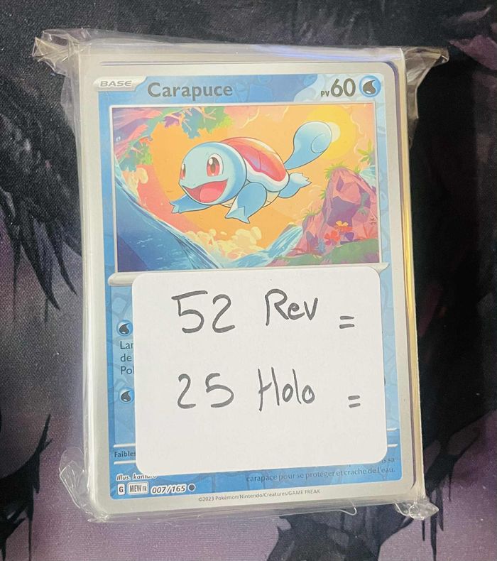 Lot Pokémon 151 – 52 reverses + 25 holos (77 cartes) - photo numéro 4