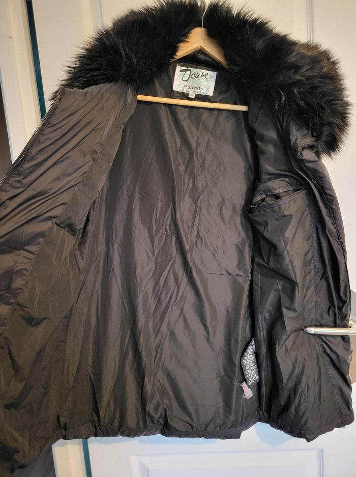 Doudoune mi-longue Schott Down taille que comme neuve - photo numéro 5