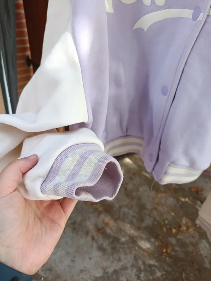 Veste bomber teddy pastel Jennyfer - photo numéro 2