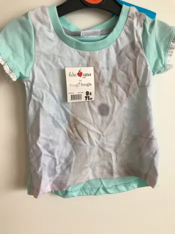 T shirt lapin neuf avec etiquettes 9 mois