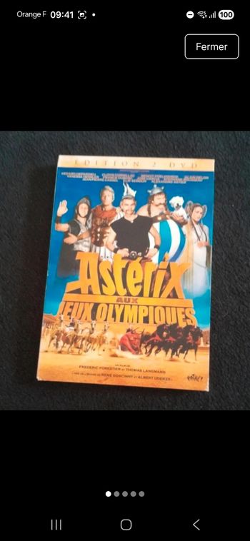 Coffret 2 dvd Astérix aux jeux olympiques 