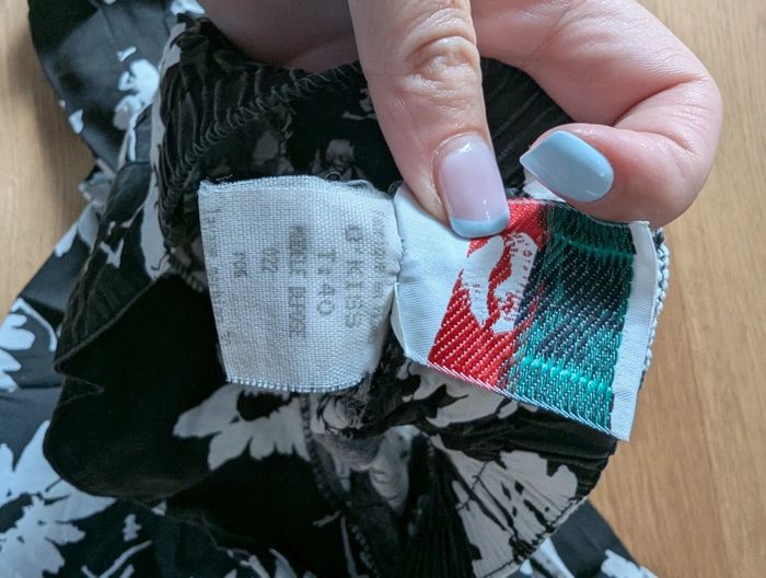 Pantalon fluide à fleurs – Marque Qkiss – Taille M (équiv. 38/40) - photo numéro 5