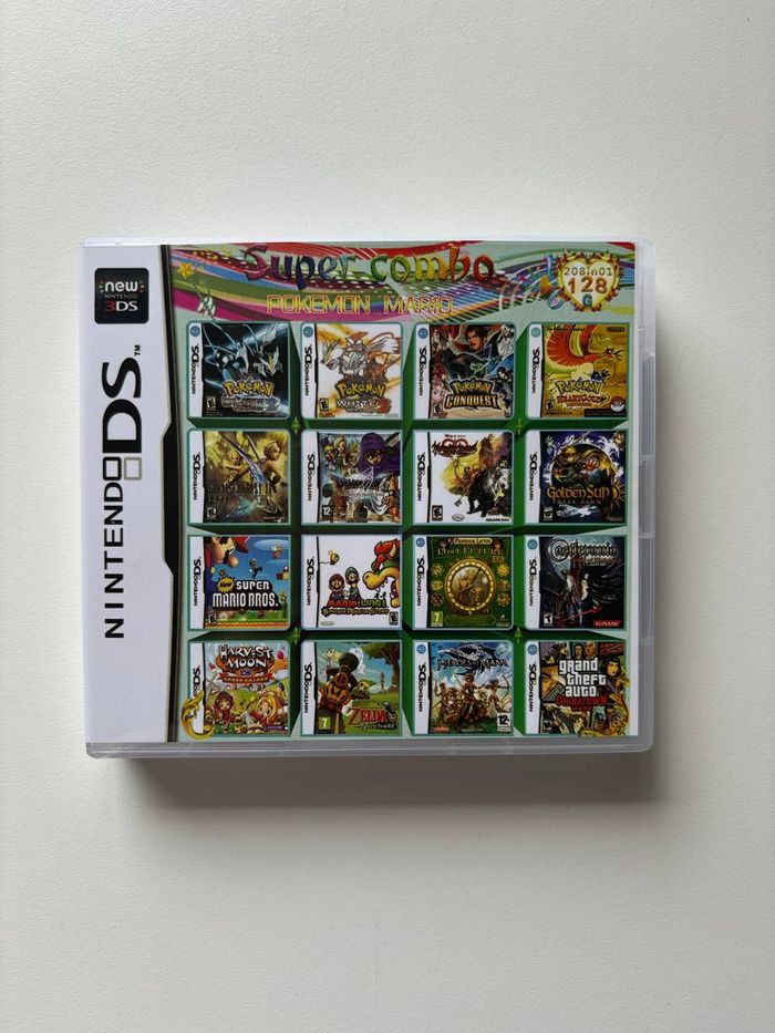 Multi Game 208 in Pokemon Nintendo DS 3DS