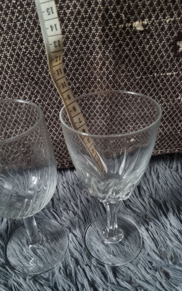Lot 3 verres à pieds - photo numéro 8