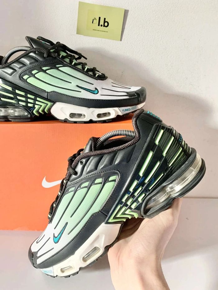 air max plus 3 ghost green