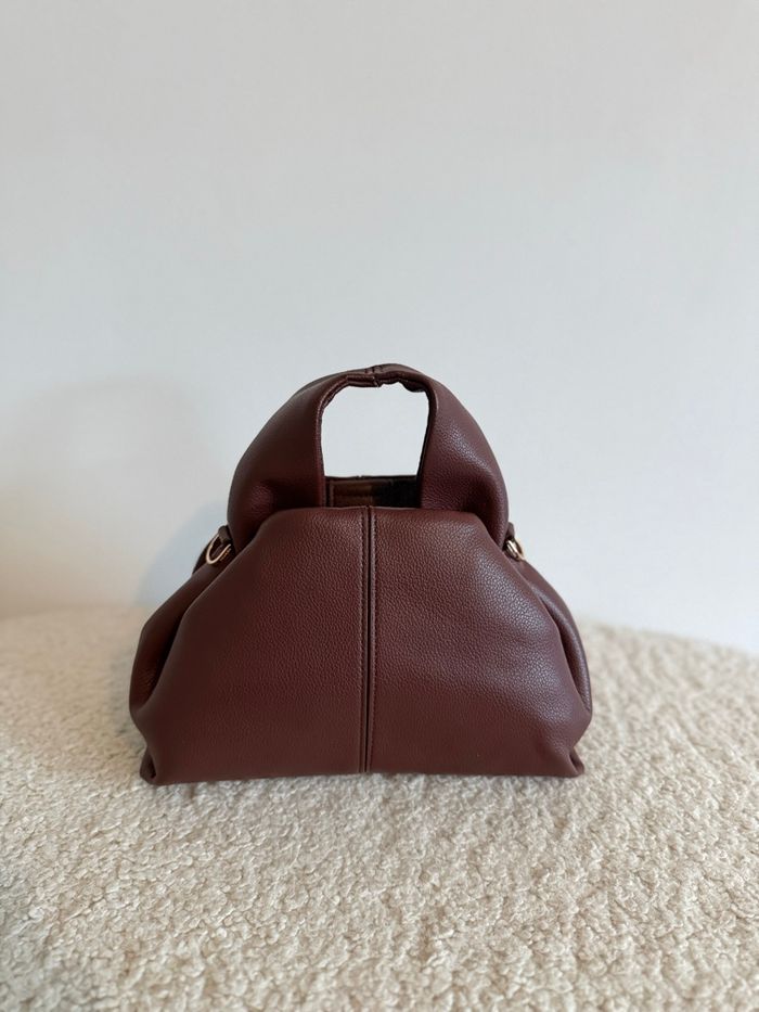Sac polene numéro 9 mini bordeaux - photo numéro 1