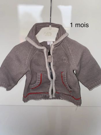 Gilet 1 mois