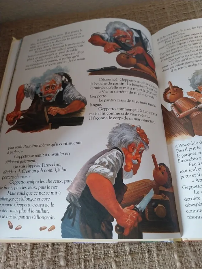 Mes Plus Beaux Contes-Pinocchio-Alice Aux Pays des Merveilles-a Belle et la Bete-978743400811 - photo numéro 5