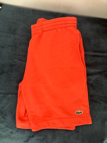 Short Lacoste orange 