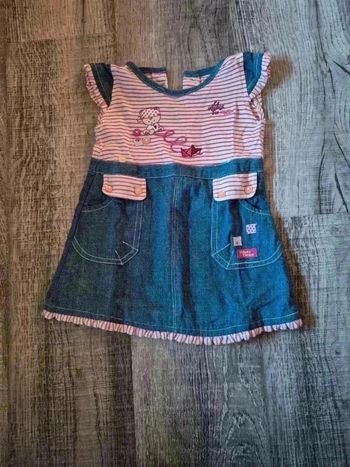 Robe jeans 🌹12 mois 🌹
