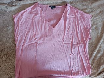 Tee shirt manches courtes rose