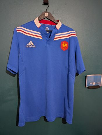 Maillot Rugby XV de France 2012/13 XL + 1 Maillot Mystère Offert !