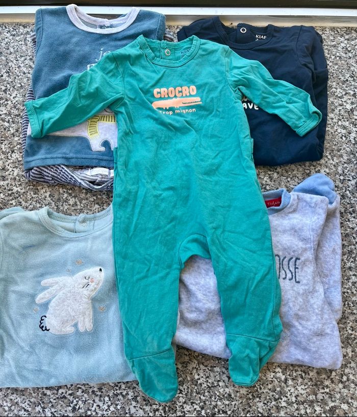 Lot de 5 pyjamas taille 3 mois - photo numéro 7