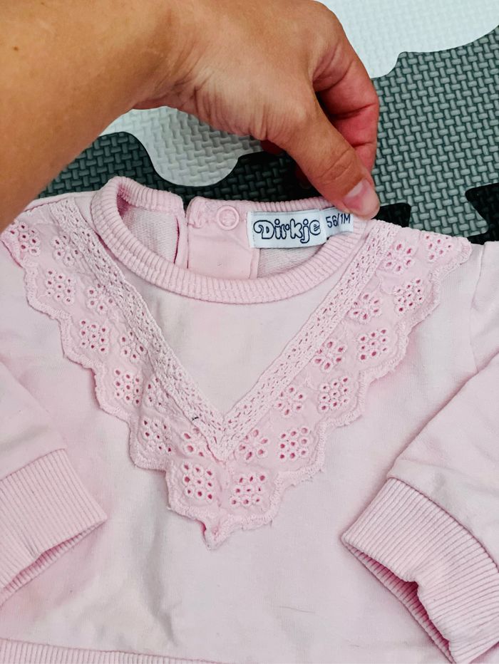 Robe avec legging rose - photo numéro 2