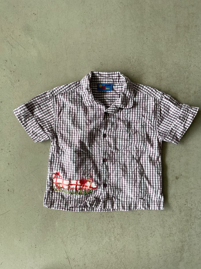 Superbe chemise de fête 18 mois