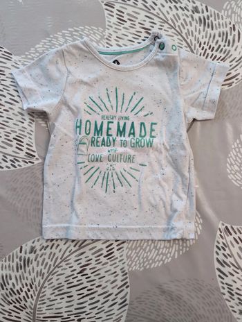 T-shirt garçon 6 mois
