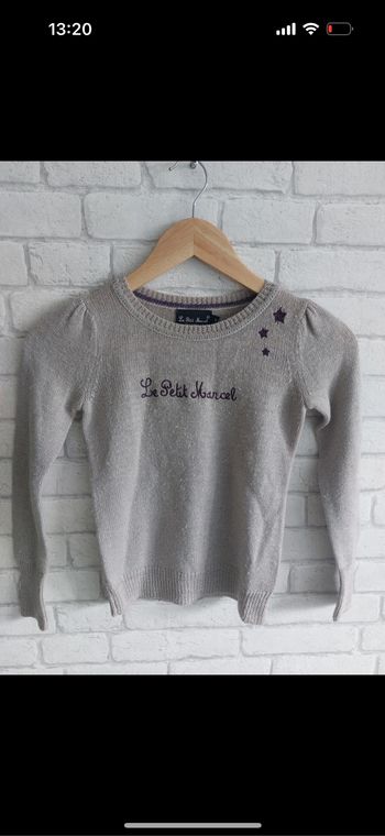 Pull Le Petit Marcel taille 8 ans