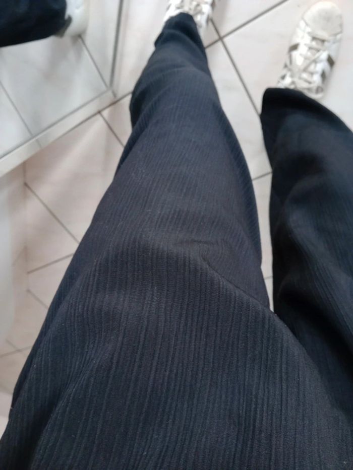 Pantalon fluide femme 40 noir c58 - photo numéro 7