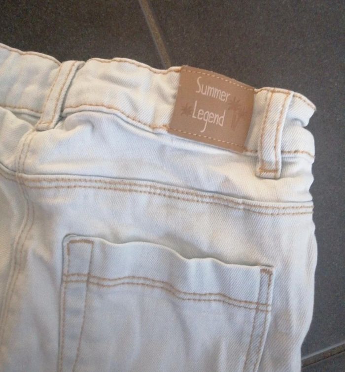 Pantacourt Jean 8 ans tape à l'œil - photo numéro 3