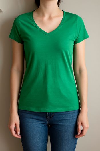T shirt vert femme