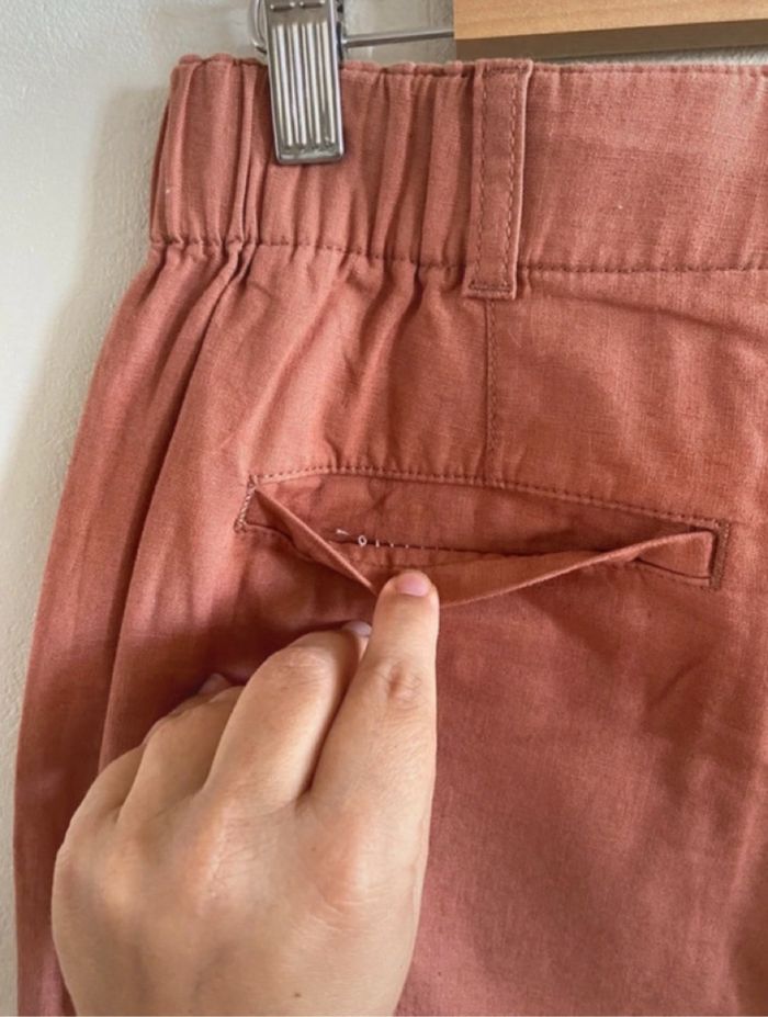Pantalon en lin Uniqlo - photo numéro 5