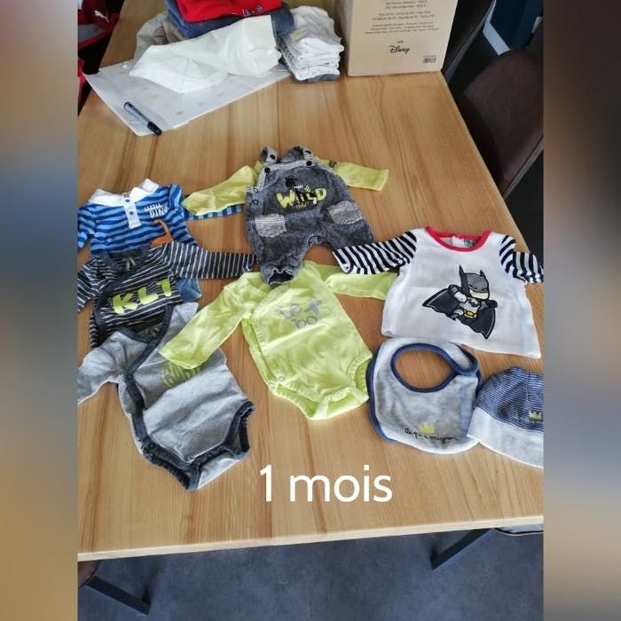 Garçon 1,3 et 6 mois