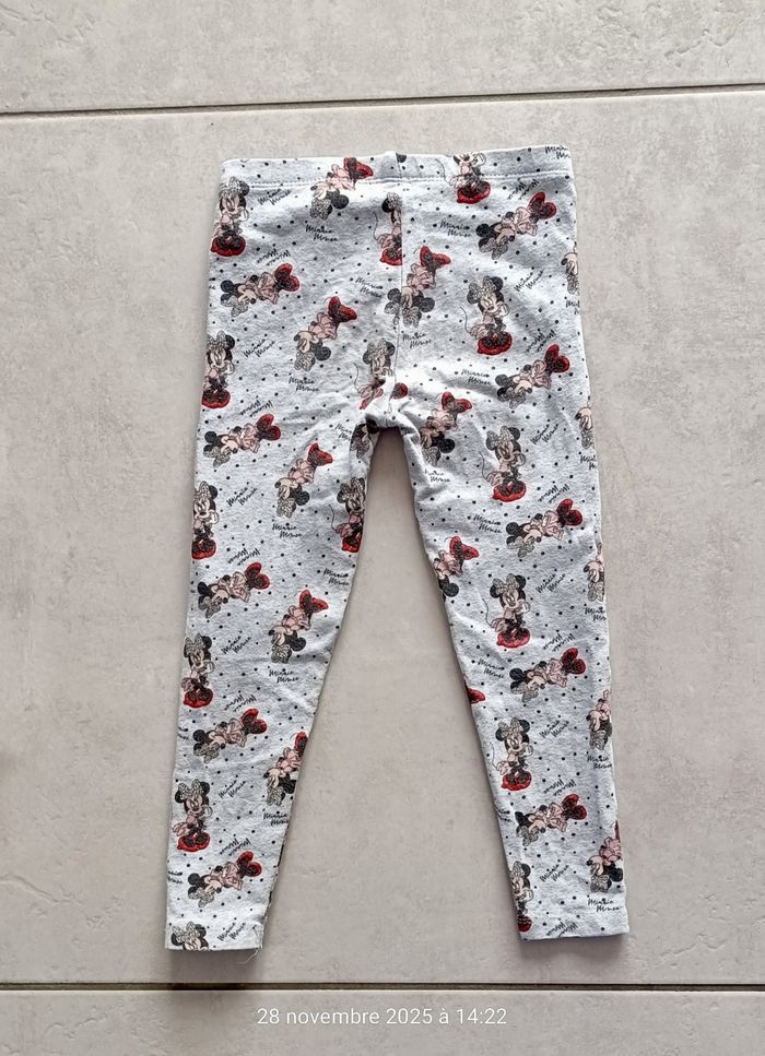 Ensemble/Pyjama 2 pièces mi saison Minnie - 3/4 ans - photo numéro 5