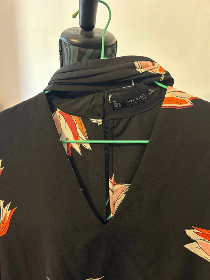 Robe été et fluide motifs fleurs - photo numéro 2