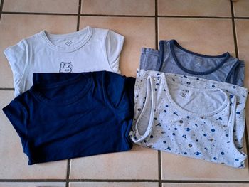 4 maillots de corps 5 ans