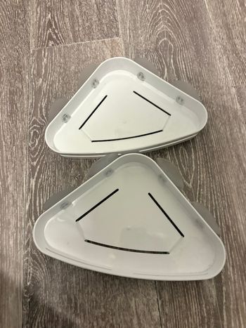 Lot étagères à ventouses