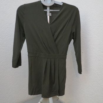 top cache-cœur kaki – élégante & confortable