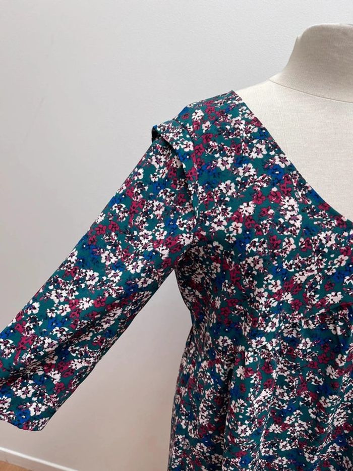 Superbe Robe fluide fleurie Promod 🌸 38 - photo numéro 4