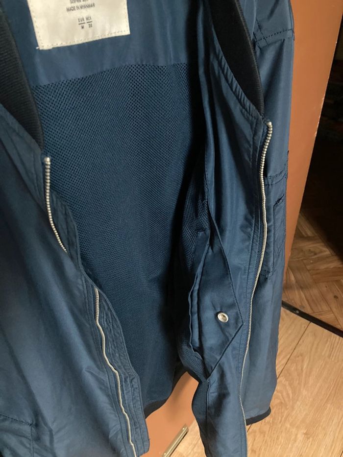 Blouson bleu été Pull&Bear taille M - photo numéro 3